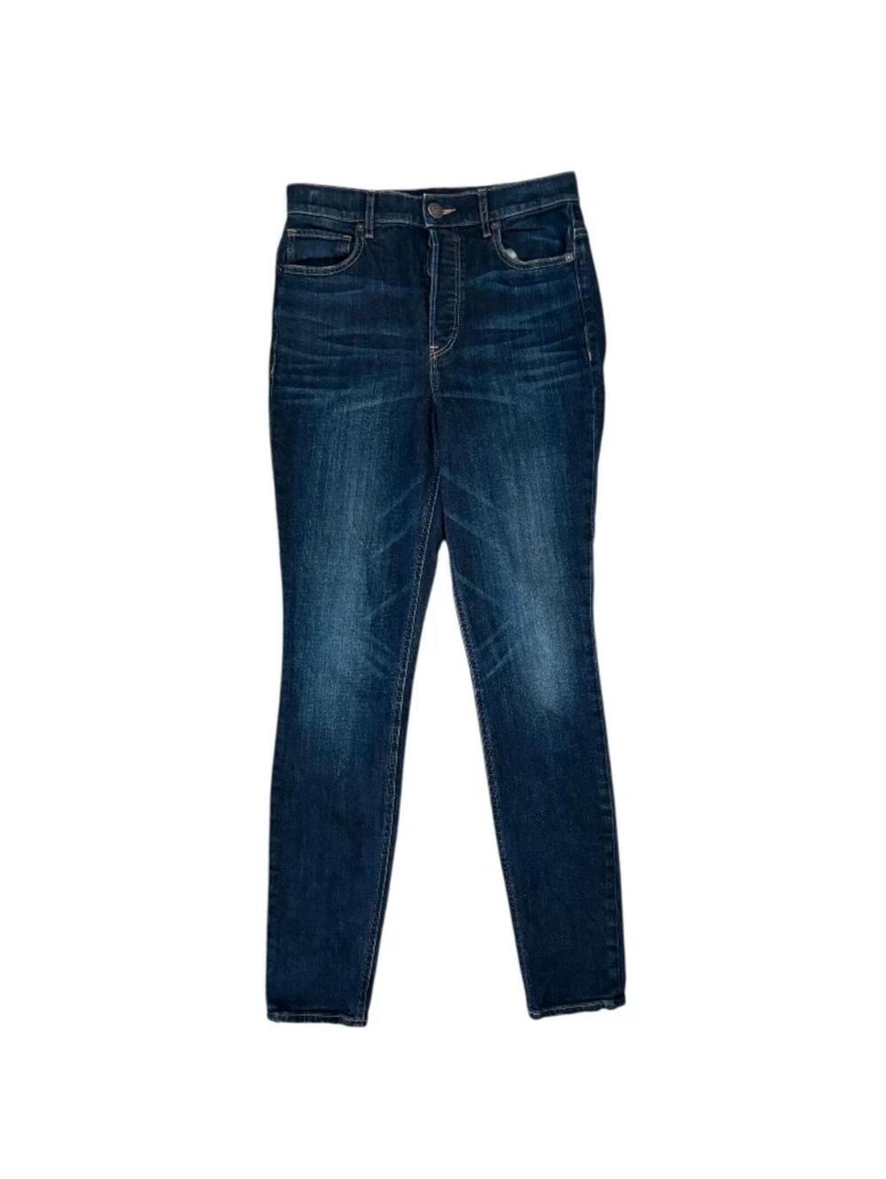 Express Jeans Legging Super High Rise Dark Wash Skinny Jeans Size 6R